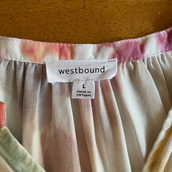 Size Large Westbound soft wash tiered dress - Picture 4 of 13